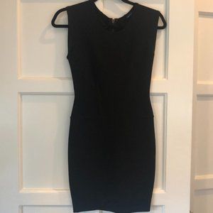 French Connection Black dress with Zipper